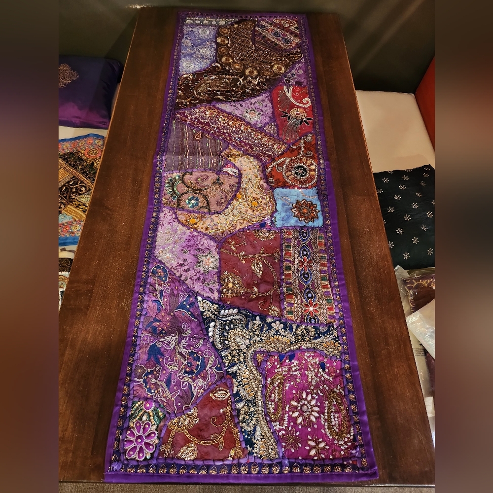 Handmade table runner